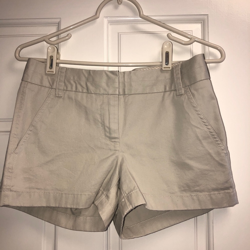 Jcrew Chino Shorts in Khaki